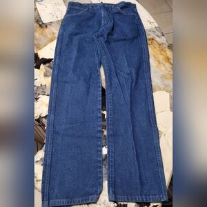 Wrangler Blue Straight Jeans Classic Style